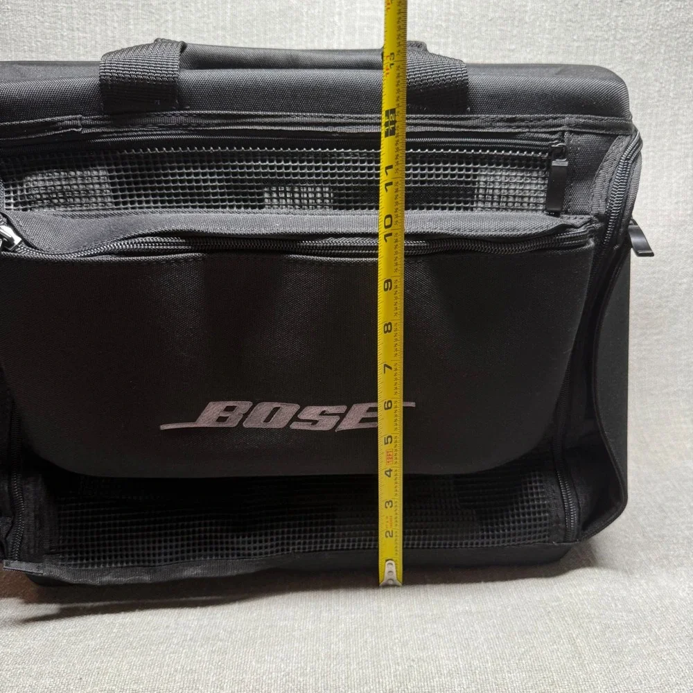 Bose Acoustic Wave II Power Case Black Travel Carrying Bag Shoulder Strap Manual
